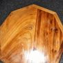 Octagonal wooden chessboard Image 2