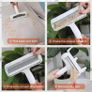 Pet Hair Remover Roller, Reusable Lint Roller with Visable Window, Dog Cat Hair Remover Brush, Surface Fur Removal Tool for Furniture, Couch, Carpet, and Bedding-Transparent Image 5