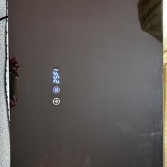 Led mirror for bathroom 70x50 dimmable 3 colours