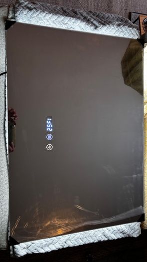 Led mirror for bathroom 70x50 dimmable 3 colours
