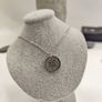 Engravable Necklace Silver Indian Sun A Symbol of Light and Strength Image 2