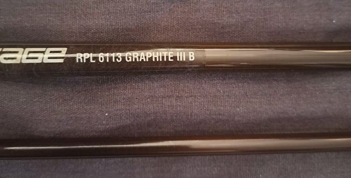 Saga Rpl6113 Graphite Iiib 11'3" Trout Rod