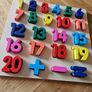 Wooden Number Puzzle Image 2