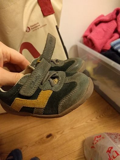 Clarks leather shoes