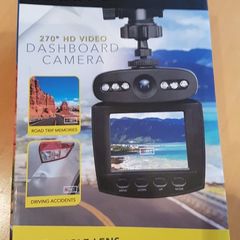 Sharper Image Dashboard Camera 270 Degree HD Video (Dashcam)