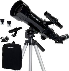 NEW SALE | Travel Scope 70 Portable Refractor Telescope Kit with Backpack, Black