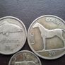1928 Irish Free State. Set of 3 Silver Coins: Half Crown&Florin&Shilling Image 2
