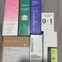 Last few viral Korean sunscreen new