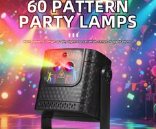 Mini DJ Disco Home Laser Flash Stage Light USB Voice Control Remote Control Birthday Karaoke Christmas Holiday Decoration Home Party Light