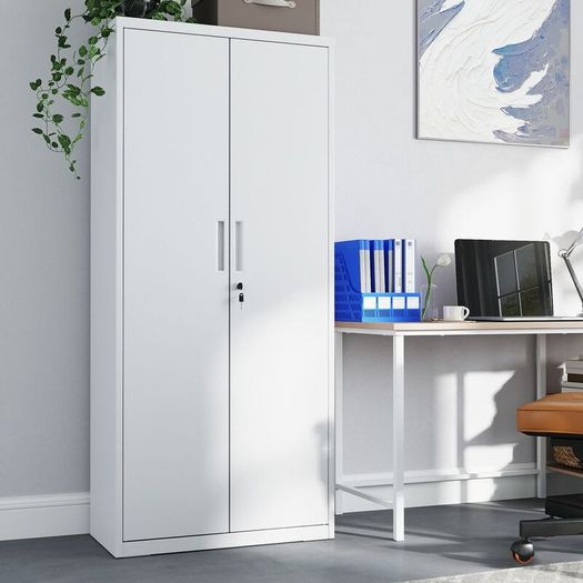 Multi purpose storage cabinet (White) - FREE DELIVERY