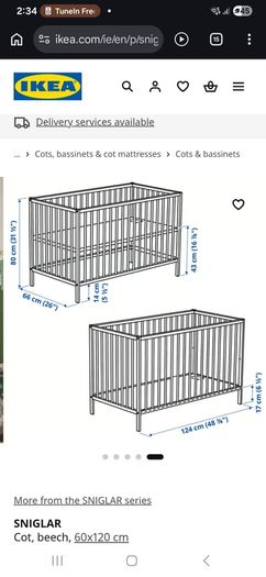cot ikea