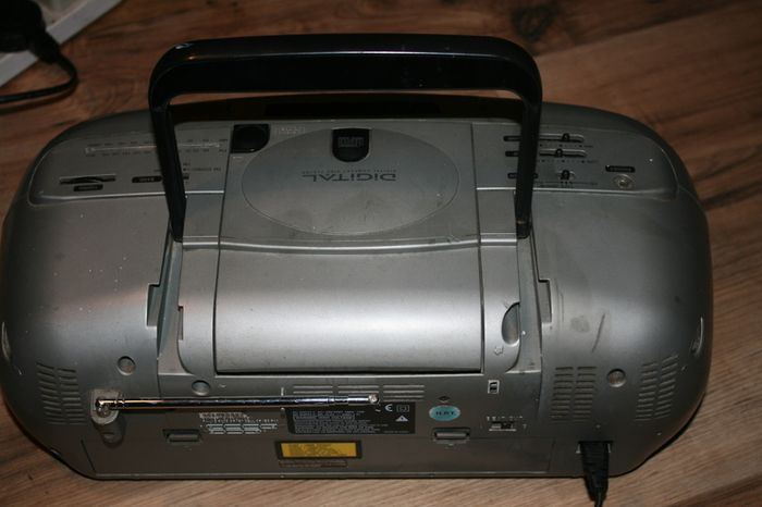Amstrad Portable Cd Radio Cassette Recorder