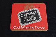 Carling Black Label : Beer Mat/Coaster