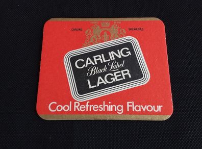 Carling Black Label : Beer Mat/Coaster