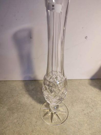Vintage Waterford Araglin Bud Vase, 9" Tall Bud Vase,  Signed Waterford, Good CONDITION. No 29