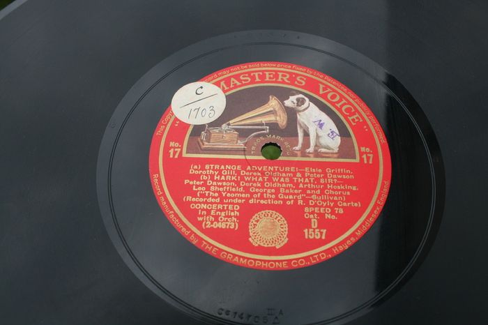 Antique Gramophone records