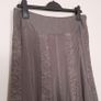 Kapalua Earth Tone Taupe Brown Paneled A-Line Midi Skirt 12UK/40EU Image 7