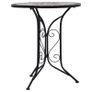 Mosaic Bistro Table Grey 61cm Ceramic Image 4