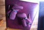 Dunnes purple ankle boots
