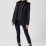 Hobbs Waxed Navy Coat Image 4