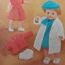 Knitting Pattern - 12 & 14 inch Doll Clothes - Sirdar 7750 Image 3