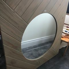Mirror with wooden surround from NEXT