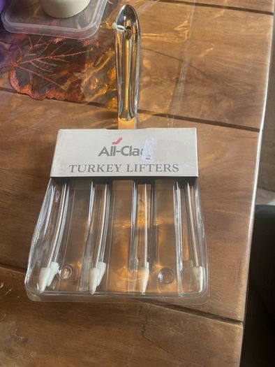 All Clad Turkey lifters