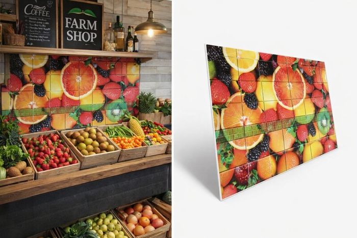Decorative PVC Fruit Wall Panels 3 Pack (922x645)