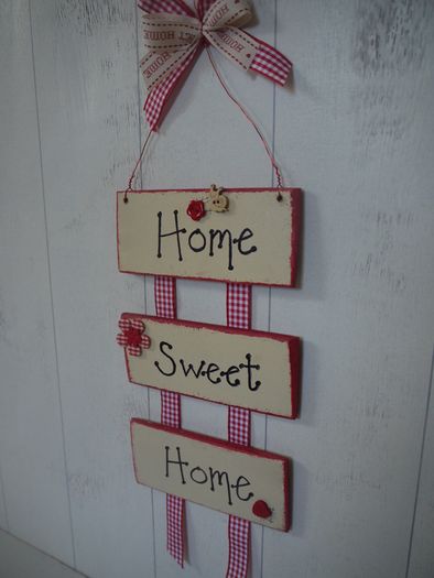 Handmade Sign or Gift - Home Sweet Home