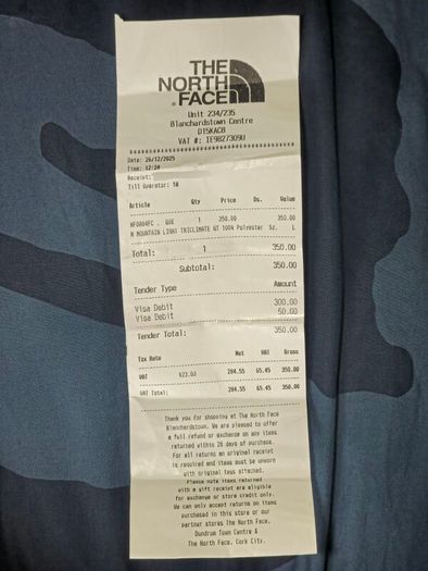 Goretex North Face Triclimate 2-In-1 Jacket