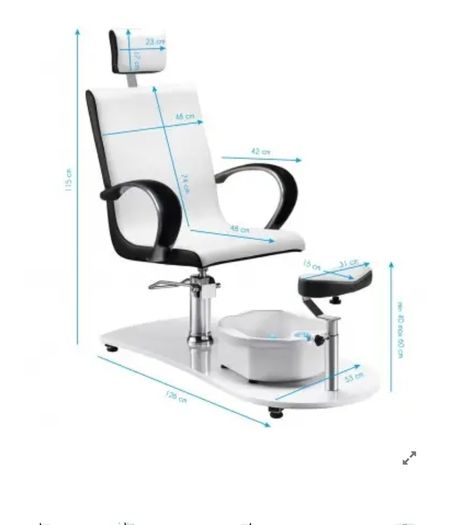 Cosmetic pedicure chair