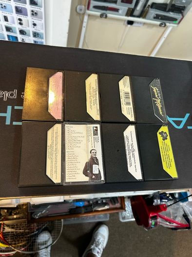 8 vintage Cassettes 1980 s popular