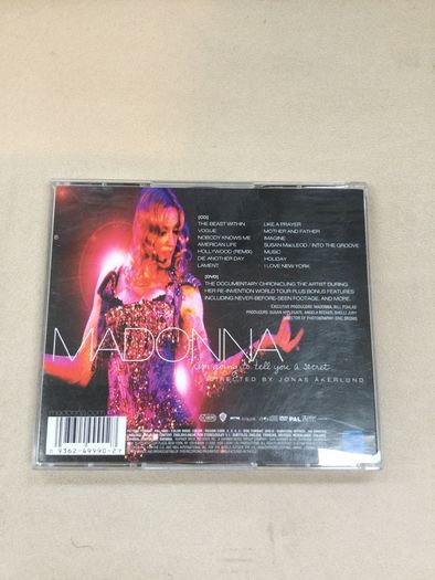Madonna im going to tell you a secret cd dvd set live hits
