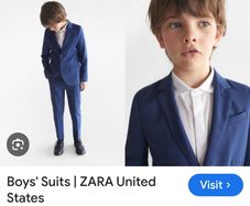 Zara boys suit