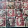 Great Britain 1841-1879 Queen Victoria 1d Penny red 50 stamps lot Image 6