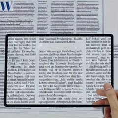 Page Magnifying Sheet, for Reading Small Prints, new, unopened.