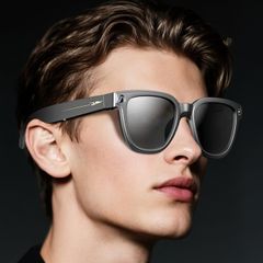 AI Smart Glasses Space Gray 800W HD Camera | ChatGPT | Bluetooth | New