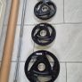 brand new olympic tri grip weight set  B Image 9