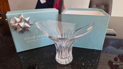 Louise Kennedy crystal vase