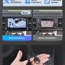 Car Radio for VW Caravelle T6 2015 2016 2017 2018 2019 2020 CarPlay Android Auto FM RDS DSP BT GPS Navi SWC HD IPS Touch Screen Plug & Play Multimedia Player Handsfree Call Original Car Style Head Unit Image 2