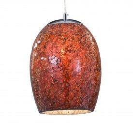 Crackle Ceiling Light