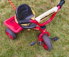 Mud Monster Trike with Parent Handle