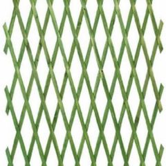 NEW SALE | 1.8 x 0.3 m Riveted Garden Trellis - Green