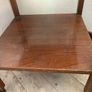 Vintage Two Tier table on castors - Height 67cm mm Length and depth 50cm Height Image 3
