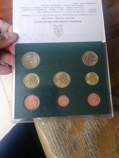 2018 Vatican Euro Coin Set
