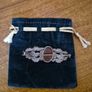 Vintage Brooch with it's Vintage Pouch Image 5