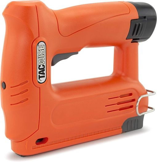 Cordless 12V Staple/Nail Gun with Storage Bag & 400 Staples, Uses Type 13 & 53 Staples and Type 180 Nails