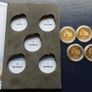 Germany 2 euro complete set 2010 Uncirculated Bremen coins UNC 24 karat Gold plated Image 3