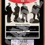 U2 Slane Castle 2001 Concert Poster with ticket A4 size framed. Image 2