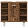 3 Piece Bathroom Furniture Set Old Wood Image 4